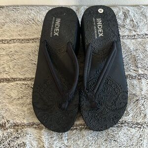 Index Wedge Flip Flops
